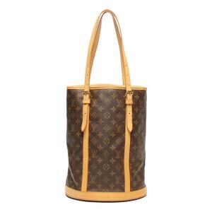 Louis Vuitton Tote Bag Shoulder Bucket Monogram